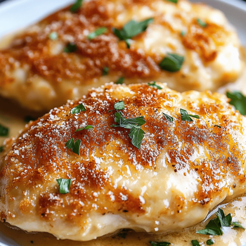 Copycat Longhorn Parmesan Crusted Chicken