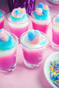 Cotton Candy Jello Shots