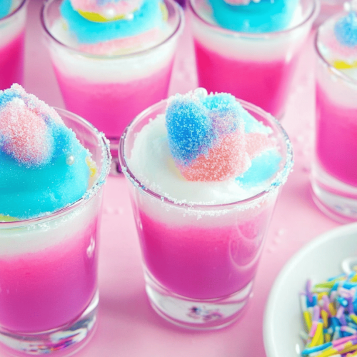 Cotton Candy Jello Shots