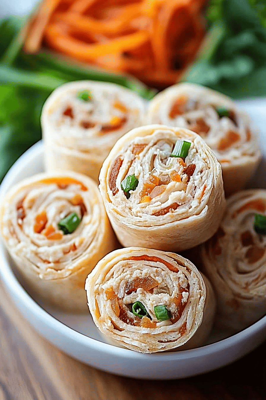 Crack Chicken Pinwheels ingredients organized and measured on kitchen counter