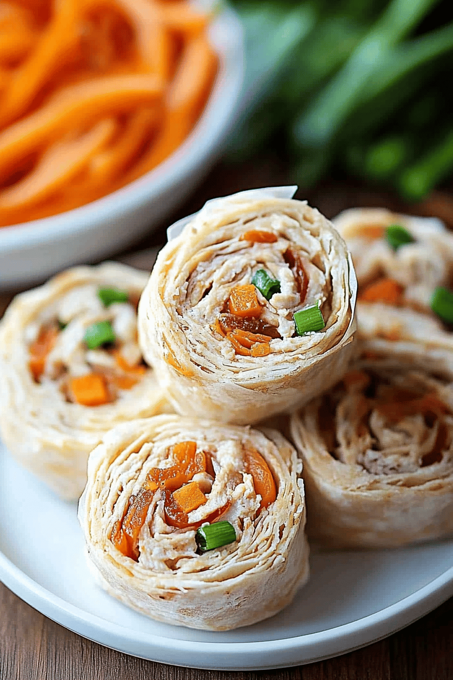 Crack Chicken Pinwheels slice on plate showing perfect texture and swirl pattern