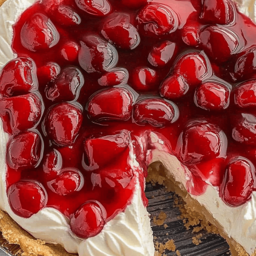 Cream Cheese Cherry Pie