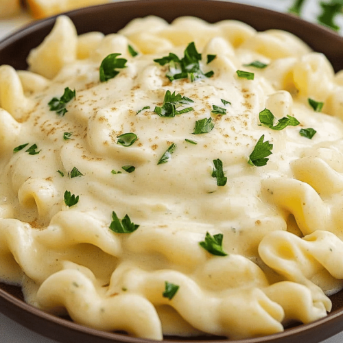 Cream Cheese Garlic Alfredo Sauce