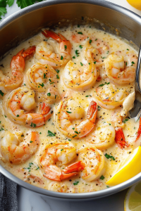Creamy Garlic Shrimp Recipe
