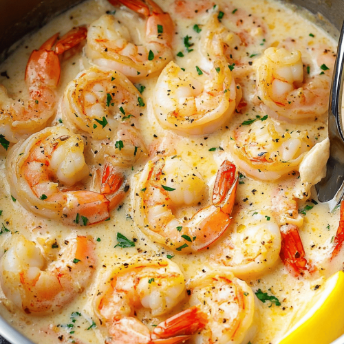 Creamy Garlic Shrimp Recipe