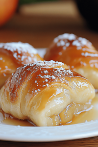 Crescent Roll Apple Dumplings