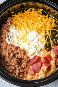 Crock Pot Bean Dip