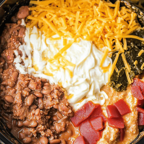 Crock Pot Bean Dip