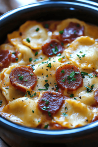 Crock Pot Pierogi Casserole