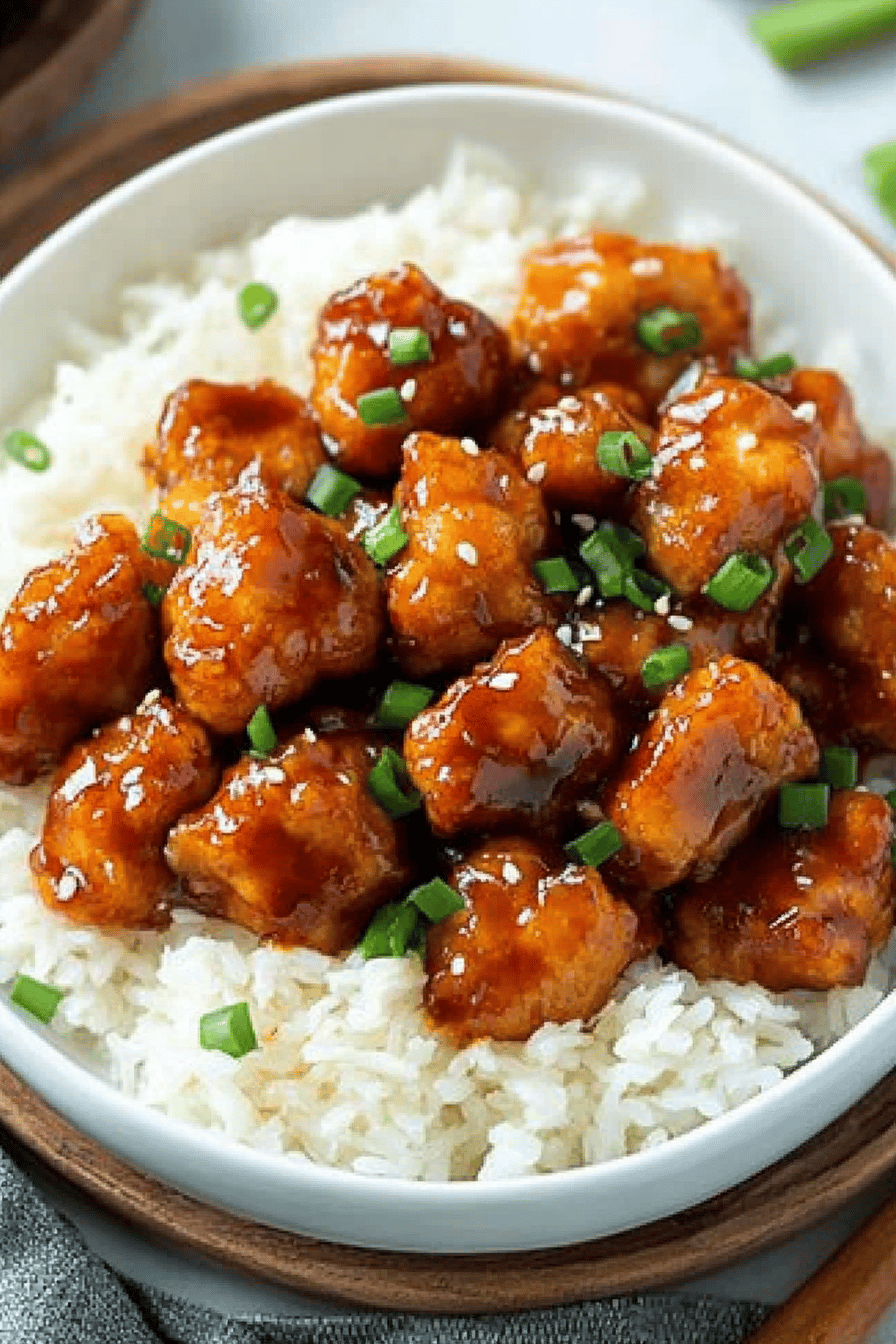 Firecracker Chicken Recipe slice on plate showing perfect texture and swirl pattern