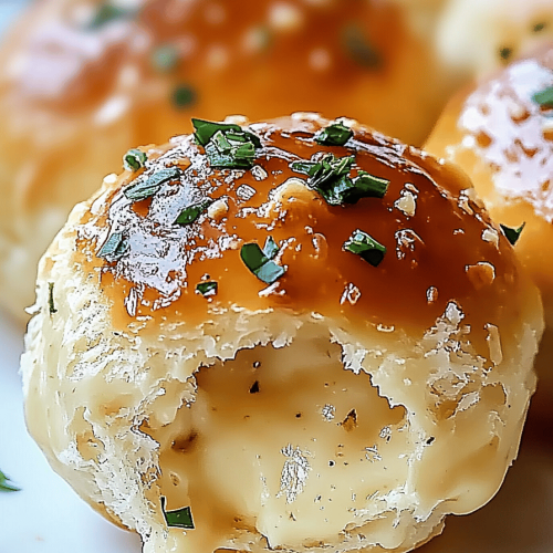 Garlic Butter Cheese Bombs