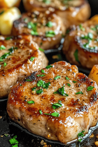 Garlic Butter Pork Chops