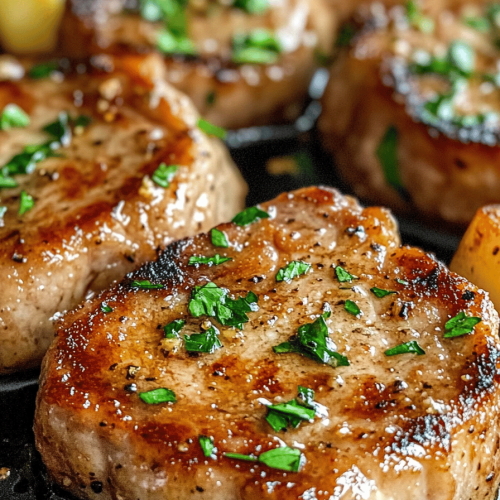 Garlic Butter Pork Chops