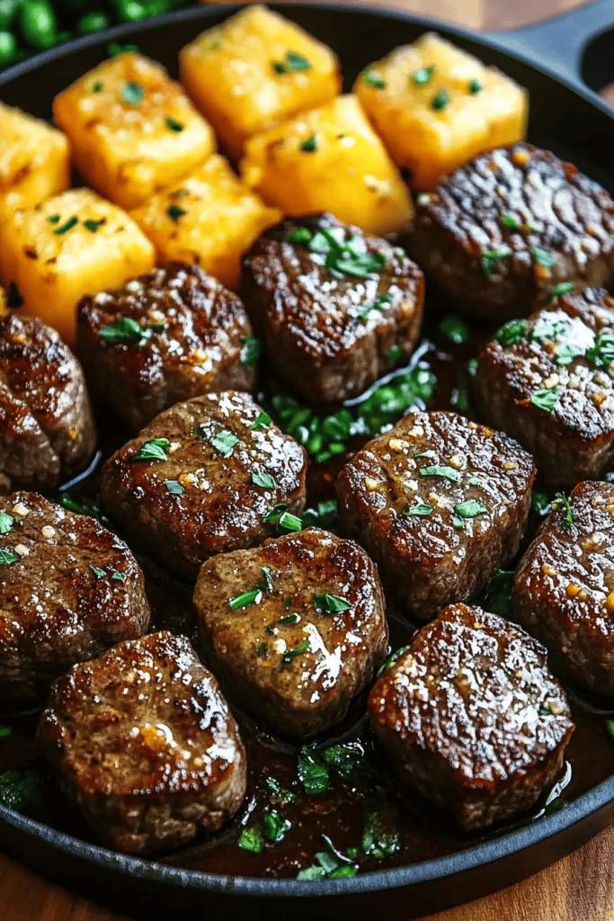 Garlic Butter Steak Bites