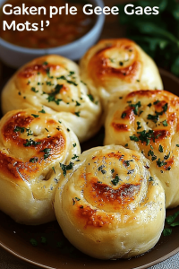 Garlic Cheese Rolls