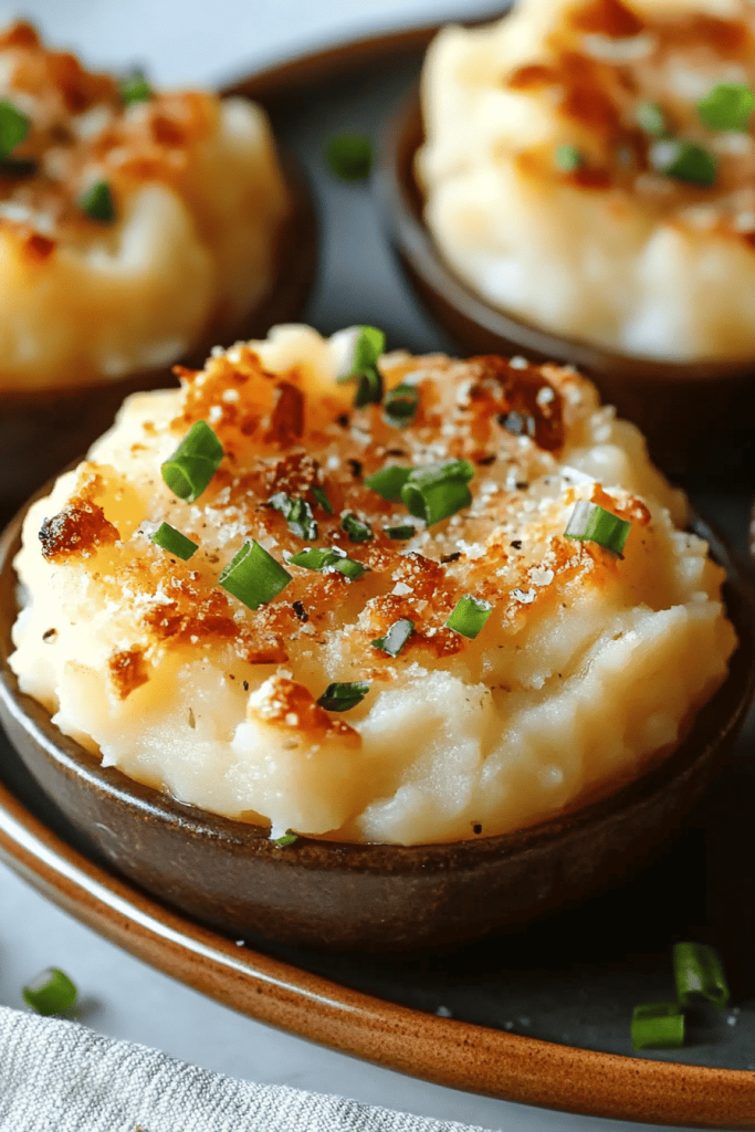 Garlic Parmesan Mashed Potatoes