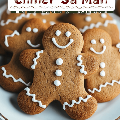Gingerbread Man Cookies Recipe