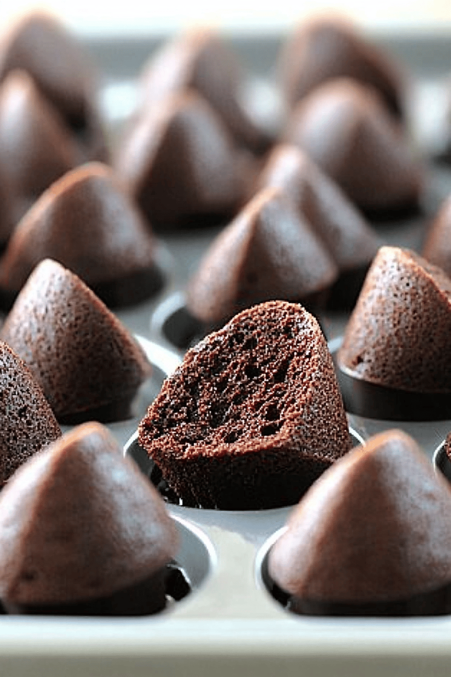 Gluten-Free Brownies final dish beautifully presented and ready to serve