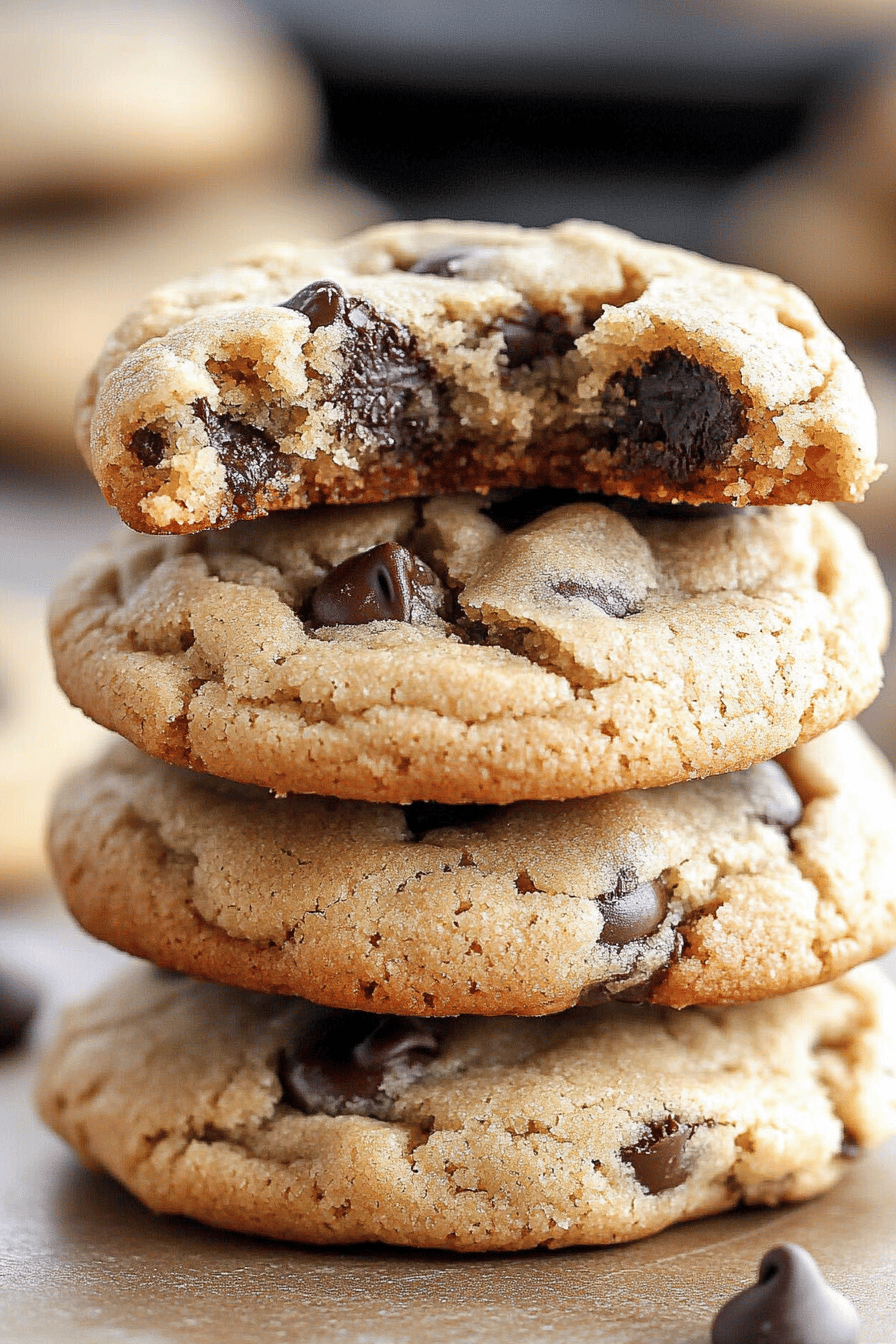 Gluten-Free Chocolate Chip Cookies final dish beautifully presented and ready to serve