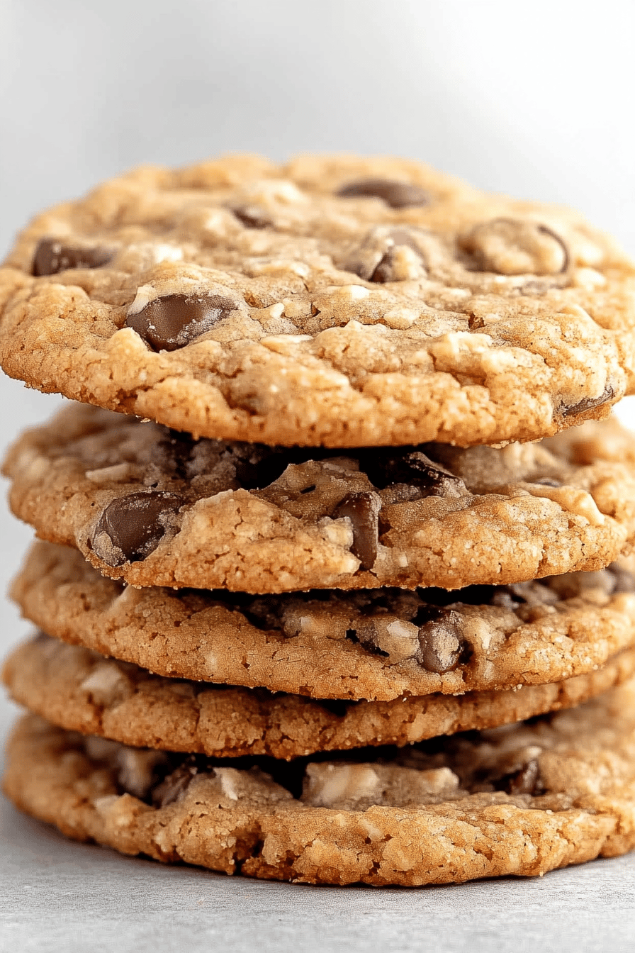 Gluten-Free Cowboy Cookies final dish beautifully presented and ready to serve