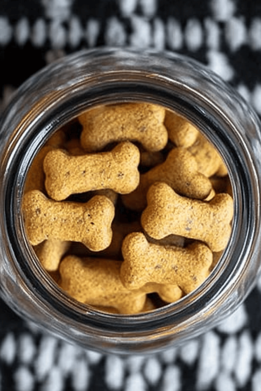 Gluten-Free Dog Treats final dish beautifully presented and ready to serve