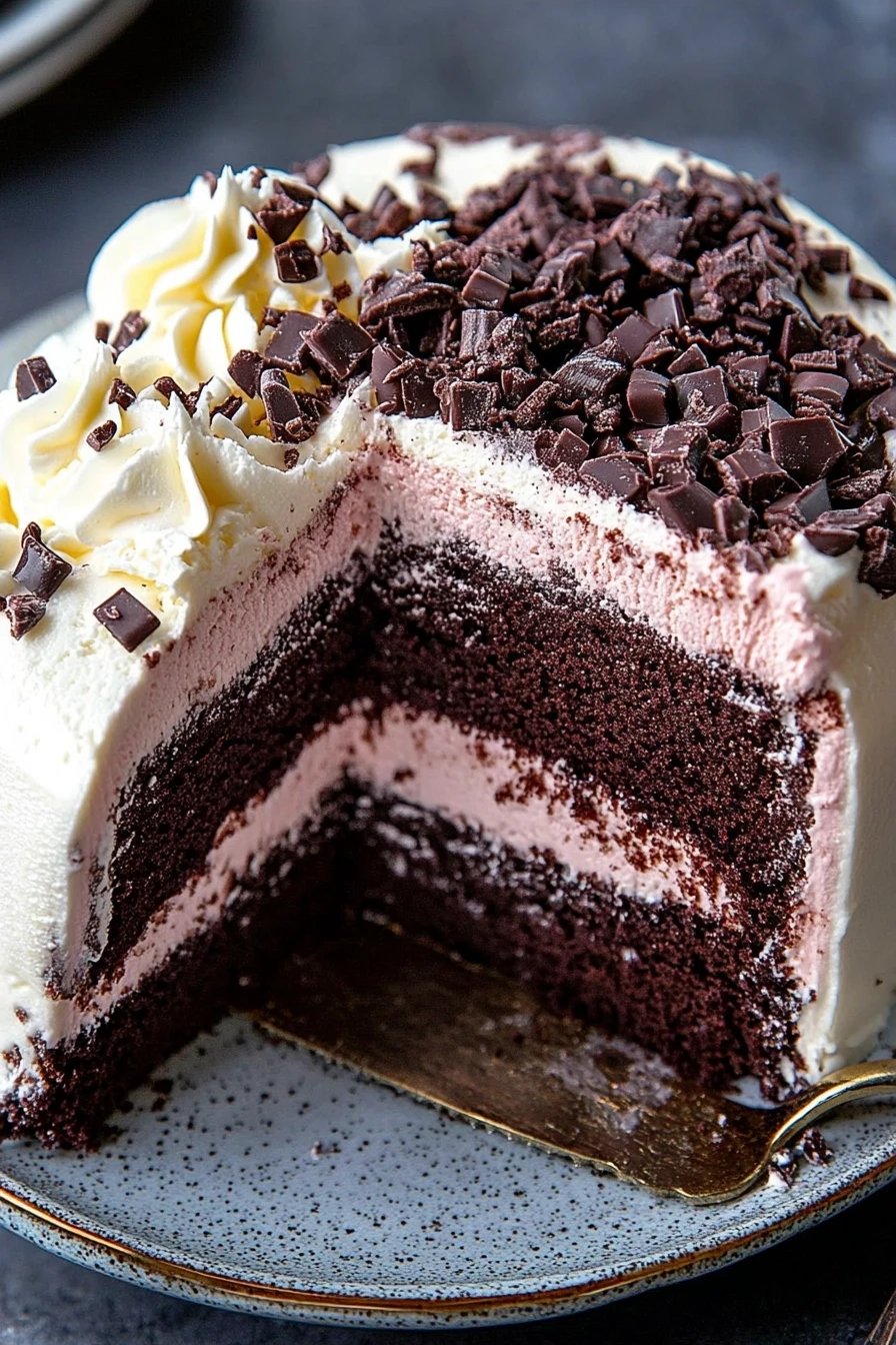 Gluten-Free Ice Cream Cake ingredients organized and measured on kitchen counter