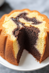 Gluten-Free Marble Bundt Cake