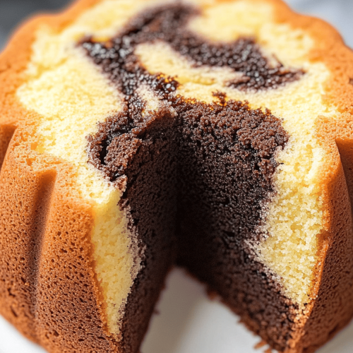 Gluten-Free Marble Bundt Cake