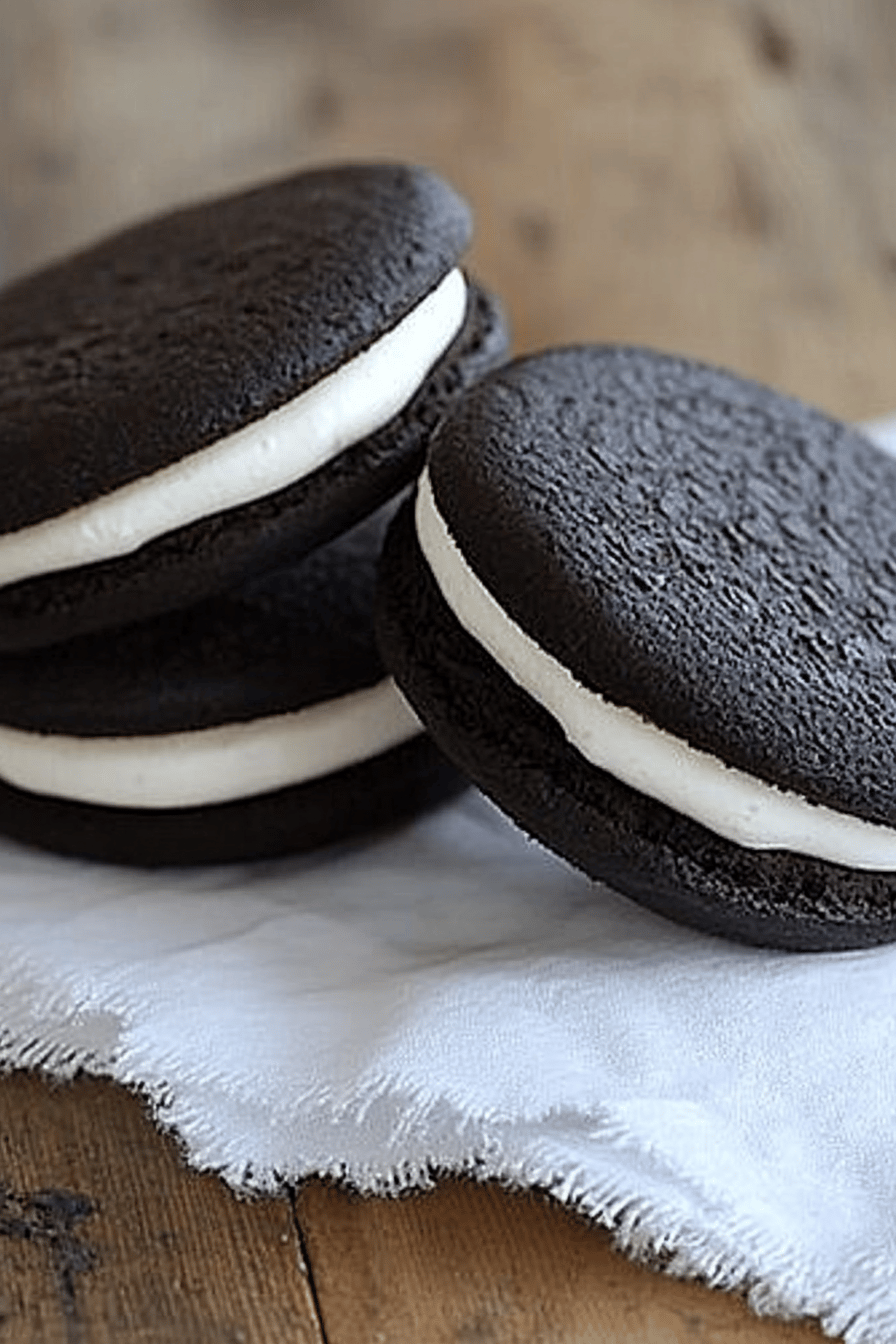 Gluten-Free Oreo Cakesters final dish beautifully presented and ready to serve