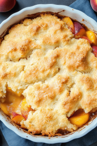 Gluten-Free Peach Cobbler