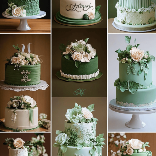 Green Birthday Cake Ideas