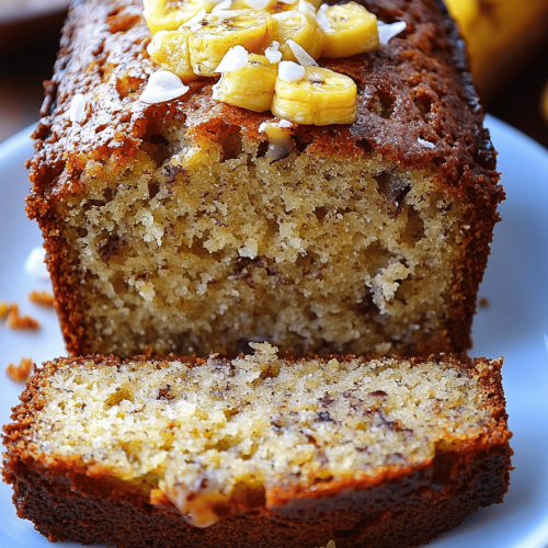 Hawaiian Banana Bread