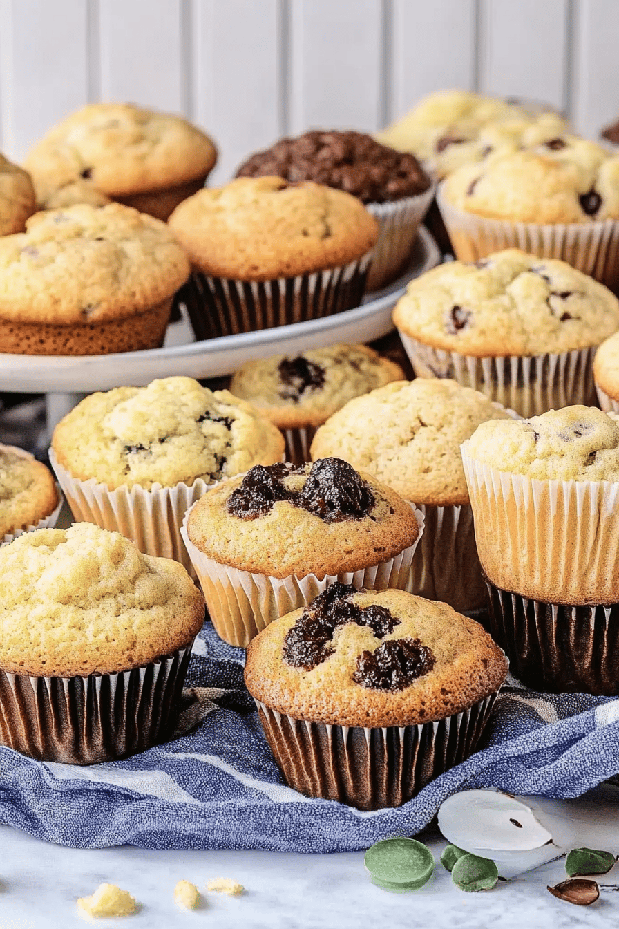Homemade Muffins Recipe final dish beautifully presented and ready to serve