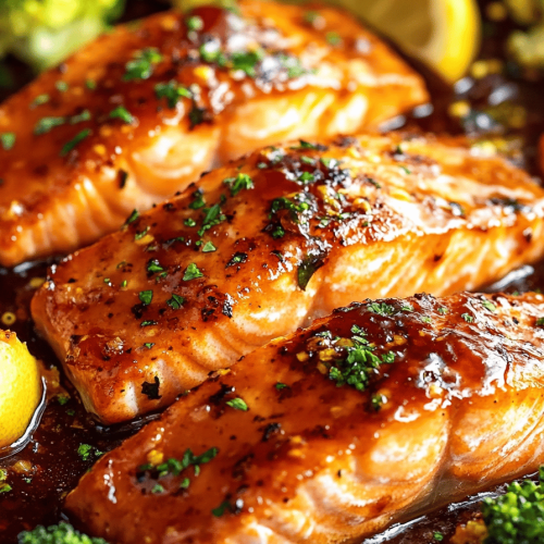 Honey Glazed Salmon
