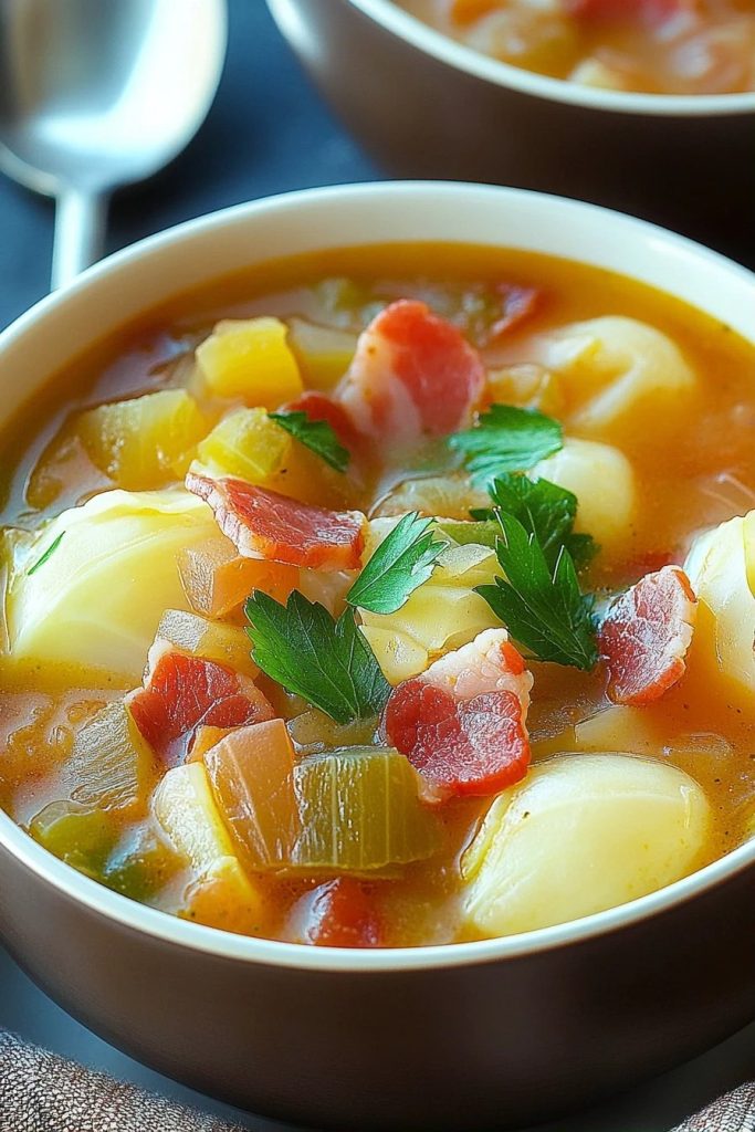 Irish Bacon Cabbage Soup
