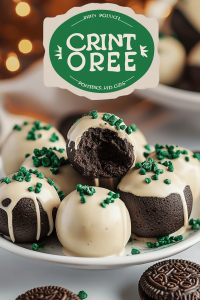 Irish Cream Oreo Truffles