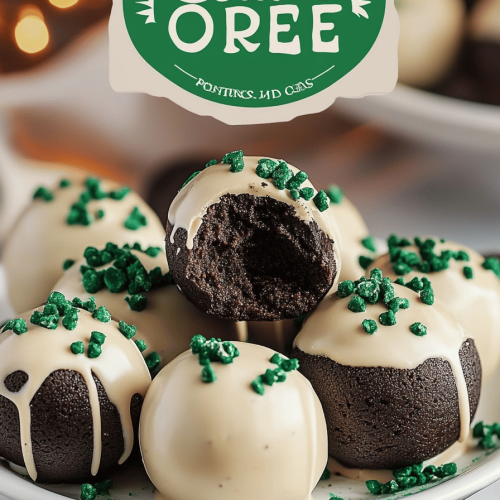 Irish Cream Oreo Truffles