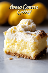 Lemon Cream Cheese Dump Cake
