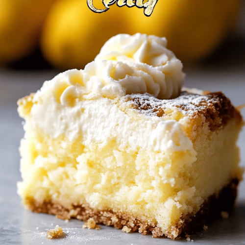 Lemon Cream Cheese Dump Cake