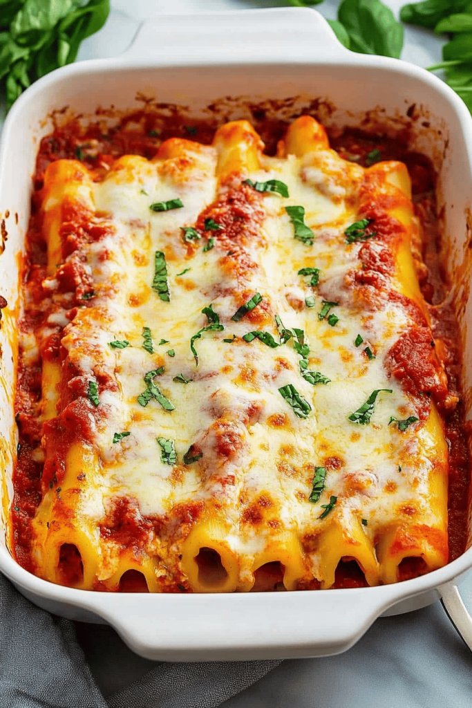 Manicotti Recipe
