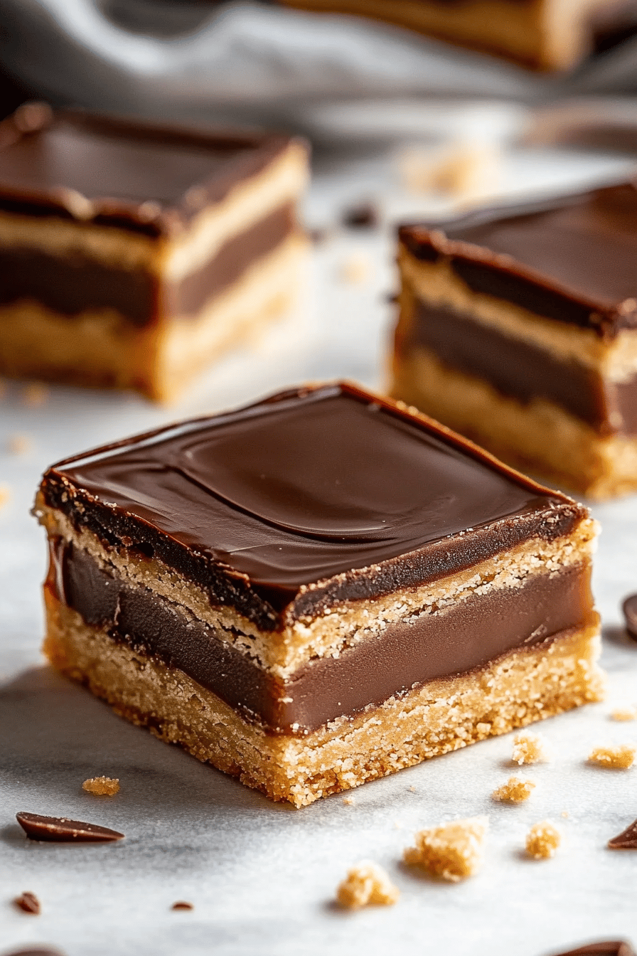 Millionaires Shortbread Recipe final dish beautifully presented and ready to serve