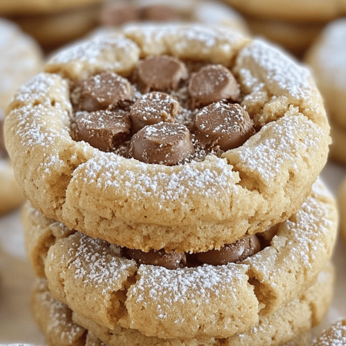 Muddy Buddy Peanut Butter Cookies