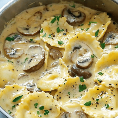 Mushroom Ravioli Sauce