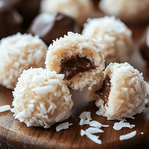 No-Bake Coconut Cookie Balls
