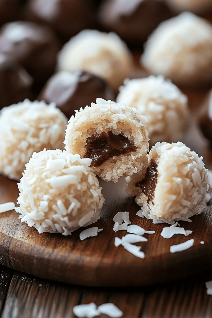 No-Bake Coconut Cookie Balls