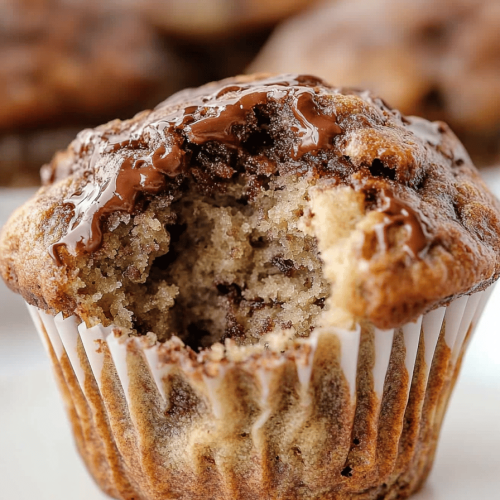 Nutella Banana Muffins