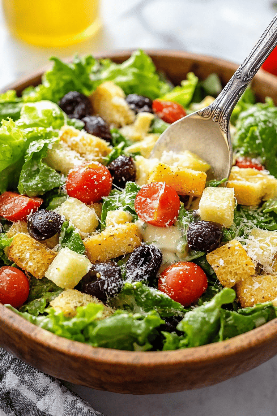 Olive Garden Salad Recipe final dish beautifully presented and ready to serve
