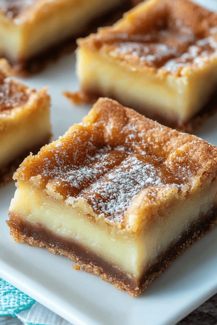 Ooey Gooey Bars Recipe final dish beautifully presented and ready to serve
