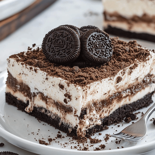 Oreo Lasagna Dessert