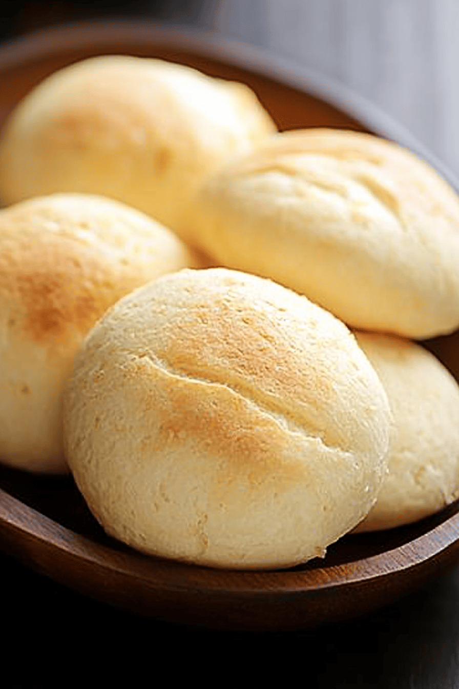 Pão de Queijo Mix final dish beautifully presented and ready to serve